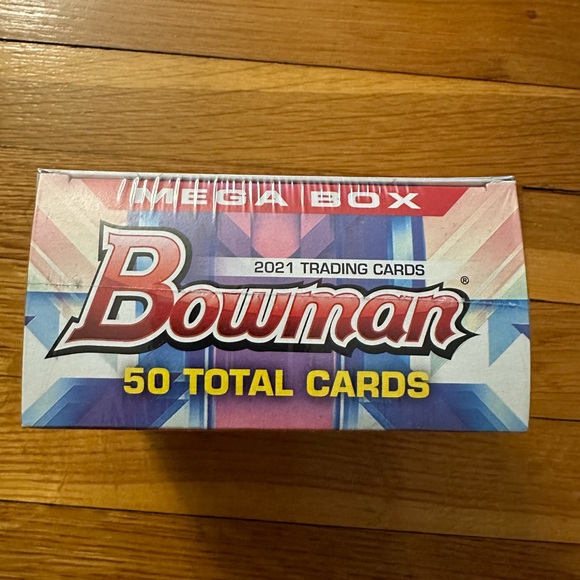 2021 Topps Bowman MLB Baseball Trading Cards Mega Box Brand New Factory Sealed - Picture 3 of 8